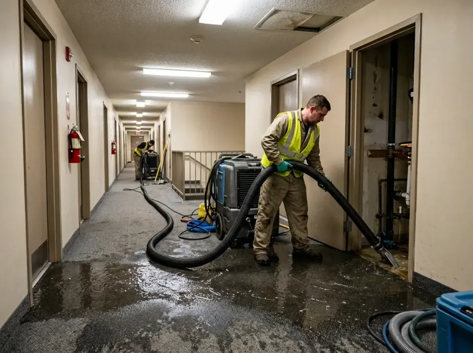 multi-unit-apartment-hallway-f-005 — frequently asked questions, Emergency Burst Pipe Water Extraction & Removal in New Hamp…